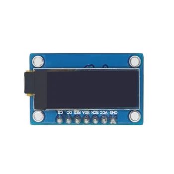 0,91-инчов OLED-дисплей Модул SSD1306 IC Водача SPI 7Pin Интерфейс LCD екран Бял Син Светлинен Дисплей RGB 128 * 32