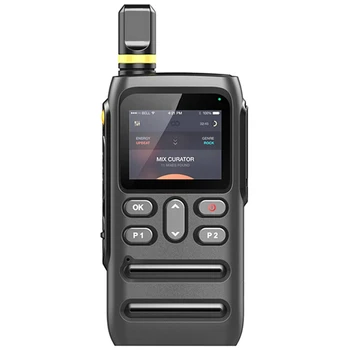 1 комплект JX-700 Цифрова преносима радиостанция на общите части на 4G Интернет Wi-Fi/Bluetooth GPS Позициониране Сверхдлинное време на готовност ABS