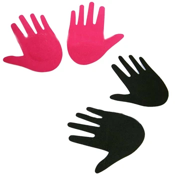 1 Чифт На Етикети На Зърната Невидими Калъфи За Тялото Си Гърдите На Жената Е Форма На Ръцете Сутиен Накладки Еднократна Сутиен С Листенца От Зърното Аксесоари