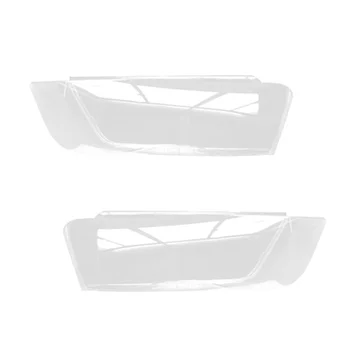 1 чифт фарове, лампа, Прозрачна капачка за обектива, капачка фарове за Audi Q3 2010-2015