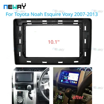 10.1-инчов адаптер за предната част на рамката на автомобил Toyota Noah Esquire Voxy 2007-2013 Комплект таблото за Android-радио