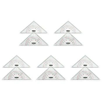 10X Триъгълна Линия За Рисуване на Диаграми За Изготвяне на Кораба 300 мм Мащабната Триъгълна Линия