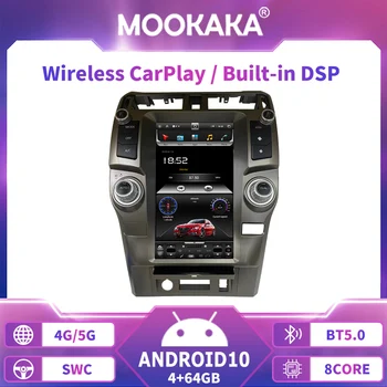 13,6-Инчов Android Авто Радио-Видео За Toyota 4Runner 2009-2017 Главното Устройство GPS Навигация, Мултимедия Стерео Екран Carplay