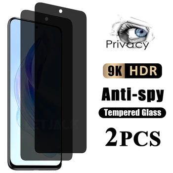 2 елемента anti-spyware Закалено Стъкло За Честта На 90 70 Lite Play 40 Plus 7T Pro 6T Privacy Glass За Честта X9 X8 X7 X6 X5 Защита на Екрана