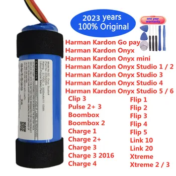 2023 Оригинална Батерия за динамиката на JBL Xtreme Boombox Клип 3 Charge 3 Flip 5 4 3 2 Harman Kardon Onyx Studio 6 5 4 Преминете по линка за плащане 20 10