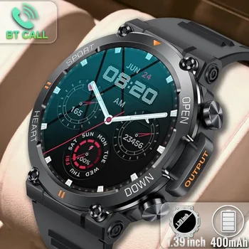2024 Трайни военни умни часовници за мъже за Android Xiaomi Ios Watch 100+ спортни часа BT Call Водоустойчив оригинални умни часовници за мъже