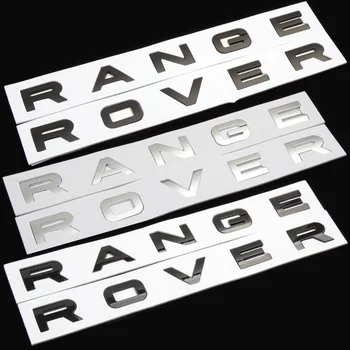 3D ABS За Range Rover Стикер С Букви на Лого на предния Капак на Автомобила Багажника на Evoque Sport l322 l405 l538 l494 l320 Velar Аксесоари