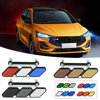 3D Стил на Автомобила Пластмасови цветни Стикери върху Иконата На Предния Капак За Honda City 