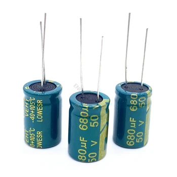 4 бр./лот от 50 680 icf алуминиеви електролитни кондензатори размер от 13*20 680 ICF 20%
