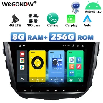 4G СИМ Carplay Auto Android 13,0 8G + 256G Кола DVD плейър IPS GPS КАРТА RDS Радио, wifi, Bluetooth За SUZUKI Vitara Breeza 2015-2017