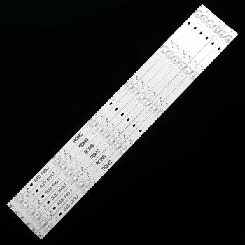 5/10 бр. Нов 32-инчов led панел 6 В 6 дължина на светлината 59 см универсален светлинна лента разни tv алуминий основа