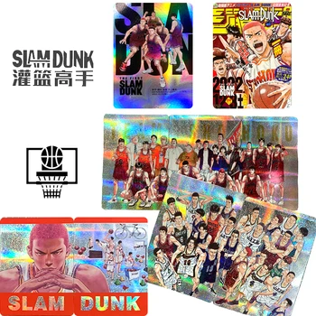 9 бр. /компл. Slam Dunk Sakuragi Hanamichi, направи си сам, самодельная Бронзова флаш карта, Коледен подарък за рожден Ден, са подбрани карта слот играчки