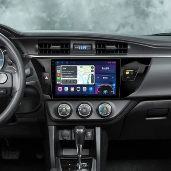 Android 2K 8Core 8G + 256G QLED 2000*1200 Автомагнитола за Toyota Corolla, Auris E170 Levin 2012 2014 2015 2016 GPS Навигация CarPlay