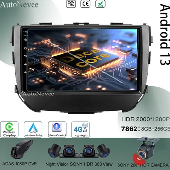 Auto Стерео Android За Suzuki Vitara Brezza 2016-2018 Автомобилен Bluetooth Сензорен QLED Екран Видео, Радио, Без 2Din DVD GPS WIFI Carplay