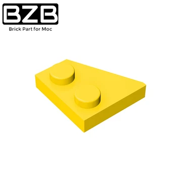 BZB 10шт MOC 24307 Клиновидная плоча 2 x 2 Съвместима дясно Събира информация от градивните блокове от частици САМ Детски Играчки