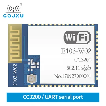 CC3200 Wifi Модул 2.4 Ghz SMD rf Предавател, 2.4ghz Wifi Предавател Приемник За Печатни Платки Антена E103-W02