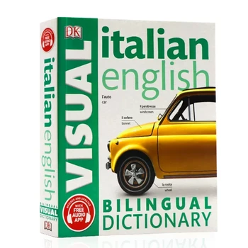 DK Итальянско-английски два визуален речник, на Два контрастен графичен речник