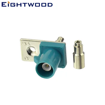Eightwood 10ШТ Конектор Автомобилната Антена Fakra Code Z Включете Директен Waterblue/5021 Клещи за Rf Коаксиални Кабели, с диаметър 1,13 мм, 1,37 mm OD
