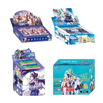 Genshin Impact Collection Cards Booster Box Редки игри карти от аниме