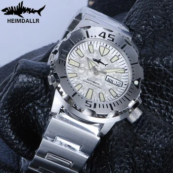 Heimdallr Monster V2 Автоматични Механични часовници с морозостойким циферблат Diver Watch 200M Водоустойчив NH36A Луксозни ръчни часовници за Мъже