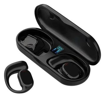 JS270 Безжични слушалки с костна проводимост Водоустойчив Подвесная слушалки с отворен ухото, на стерео слушалки с шумопотискане