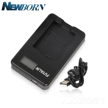 LCD-USB-кабел за зарядно устройство за NP-BG1 за фотоапарат SONY Cyber-Shot DSC-W150 HD 1080 DSC-W120