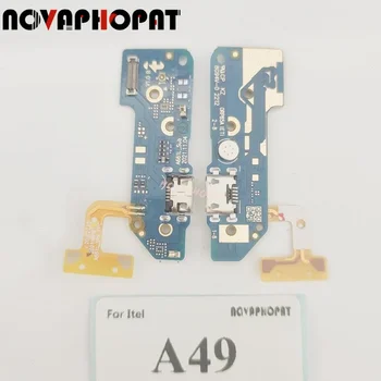 Novaphopat за itel A49 A661L USB зарядно устройство Зарядно устройство Конектор за свързване на микрофон Гъвкав кабел за микрофон Такса за зареждане