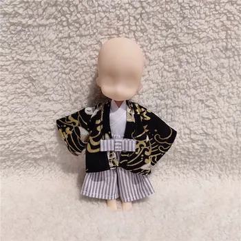 ob11 детски дрехи, японското кимоно, комплект юката, подходящ за obitsu11, глина Meijie pig GSC, PICCODO, аксесоари за кукольной облекло 1 /12bjd