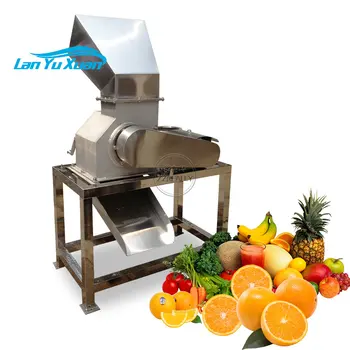 OEM 5 т/ч Дробилка с короткозамкнутым рамка за плодове и зеленчуци, машина за производство на доматено пюре, раздробяване, джинджифил, оборудване за смилане на сокове