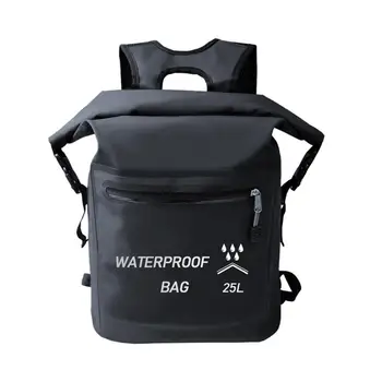 PVC, 25 л, чанта за съхранение на открито, раница, Водоустойчив, за плуване, рафтинг, каране на каяк, трекинг, плаващ по ветроходство, Плажна чанта, раница