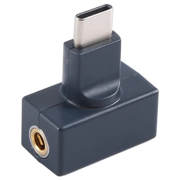 USB Type-C До 3,5 Мм Адаптер За слушалки 32Bit/384 khz КПР Усилвател За Слушалки Цифров Декодер Hifi Адаптер Конвертор Android Здрав