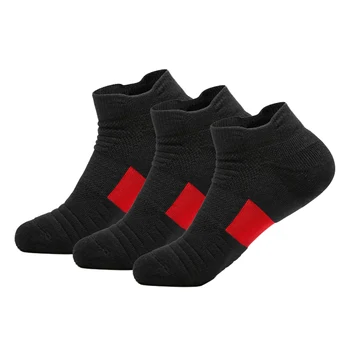 Veidoorn 5 Чифта къси чорапи, висококачествени Спортни Луксозни Чорапи с ниско деколте, мъжки Дебели чорапи дишащи и квалификация