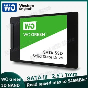 Western Original 1 TB УО Green Вътрешен Твърд диск за КОМПЮТЪР SATA III 6 Gb/с 2.5 