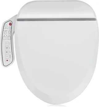 ZMJH ZMA102D Седалка за тоалетна-Биде, Кръгла, Smart, С Неограничено Количество Топла Вода, Върти Мивка, Електронен Отопление, Изсушаване на Въздуха, Отзад и Отпред