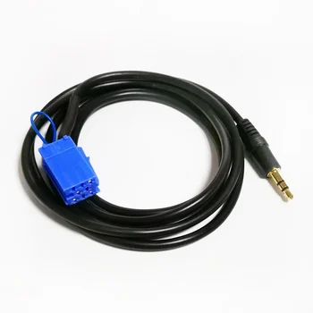 Автомагнитола, 8-пинов конектор Aux кабел за I-Pod, I-Phone Mp3 за Smart 450