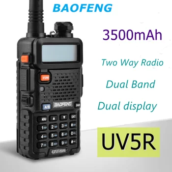 Автомобилна Радиостанция Baofeng UV-5R Самоуправляемое Гражданско Джобно Радиооборудование UV5R Висока Мощност, Монтирани На колата Ръчно Transceiver