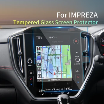 Автомобилни стикери, протектор на екрана, за да Carplay SUBARU IMPREZA 2023, Защитен слой от закалено стъкло, lcd дисплей, Навигация, Автоаксессуар
