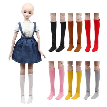 Аксесоари за кукли, Модни чорапи, чорапи, разнообразие от многоцветни за 1/6, 1/4, 1/3 кукольной дрехи, подаръци за деца