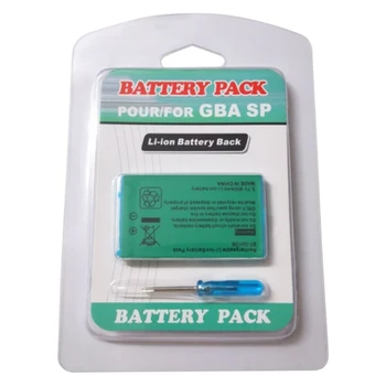 Акумулаторна батерия Li-on 3,7 В, 850 mah за замяна на литиево-йонна батерия GBA с ремонт инструмент