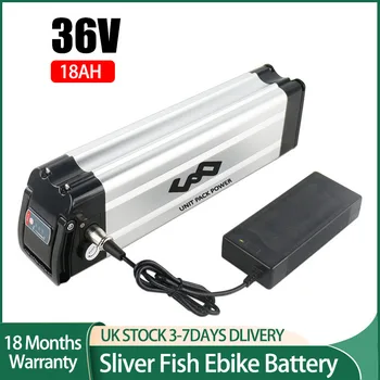 Батерия Silver Fish 36V18AH 18650 Ebike Батерия За 250-500 W Електрически велосипеди MiFa, Rex, Prophete, Avocet, Phylion