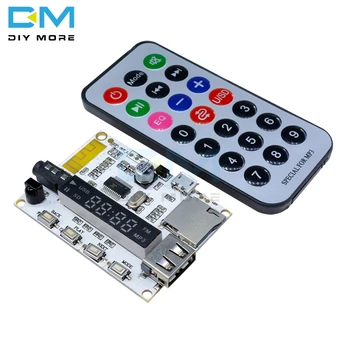 Безжична led такса цифрова Bluetooth декодер за Аудио Звук модул с инфрачервено дистанционно управление за кола за MP3 FM TF Карта Micro SD