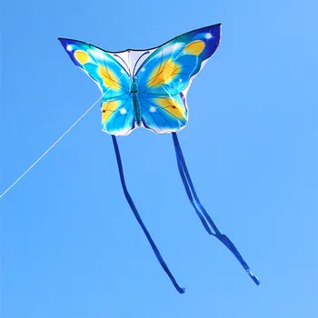 безплатна доставка на хвърчила-пеперуди, летящи за деца на хвърчила, найлонови хвърчила, завод професионални хвърчила, макара за почивка, летяща фея