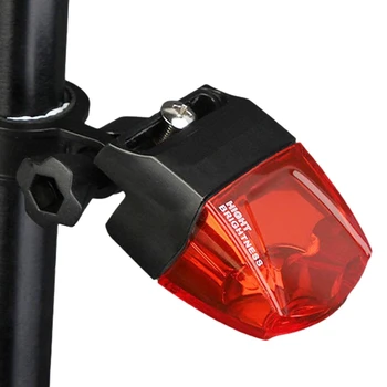 Велосипеден фенер Индукционный задна светлина Велосипедна сигнална лампа Задна светлина с електромагнитен източник на захранване Автономен Магнитен предупредителен фенер Здрав