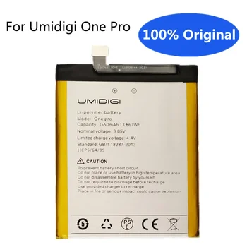 Висококачествена и оригинална батерия UMI 3550 ма за батерии за мобилен телефон Umidigi One Pro OnePro Bateria 