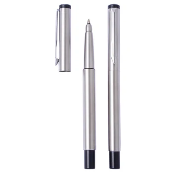 Висококачествена цельнометаллическая маркова химикалка писалка с фасеточным валяк клас Апартамент за бизнес Мъже Закупите 2 Изпрати подарък