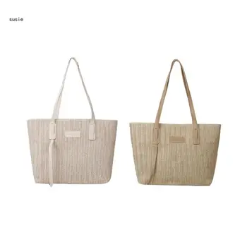 Дамски ежедневни чанти за пазаруване през рамо, чанта с горната дръжка, градинска чанта-тоут за пазаруване