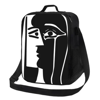 Дамски чанта за обяд с изолация Pablo Picasso The Kiss с термоохлаждением Bento Box за деца и ученици