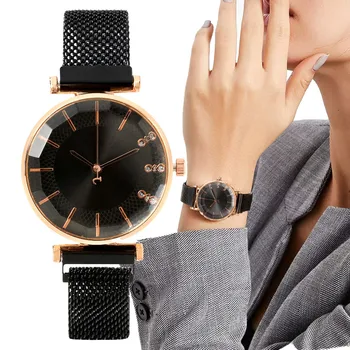 Дамски часовници на поръчка модни дамски реколта кварцови часовници Дамски Луксозни Златни часовници