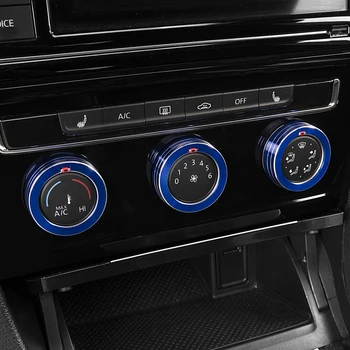 Декоративна стикер на дръжката на автомобилния климатик за Volkswagen Golf 7 7.5 VW MK7 7.5