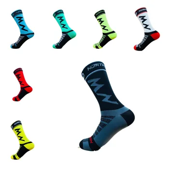 Дишаща Тръба 2023 Чорапи Спортни Найлон Бягане, Катерене Средата Чорапи За Колоездене Планинско Колоездене За Мъже Спорт На Открито